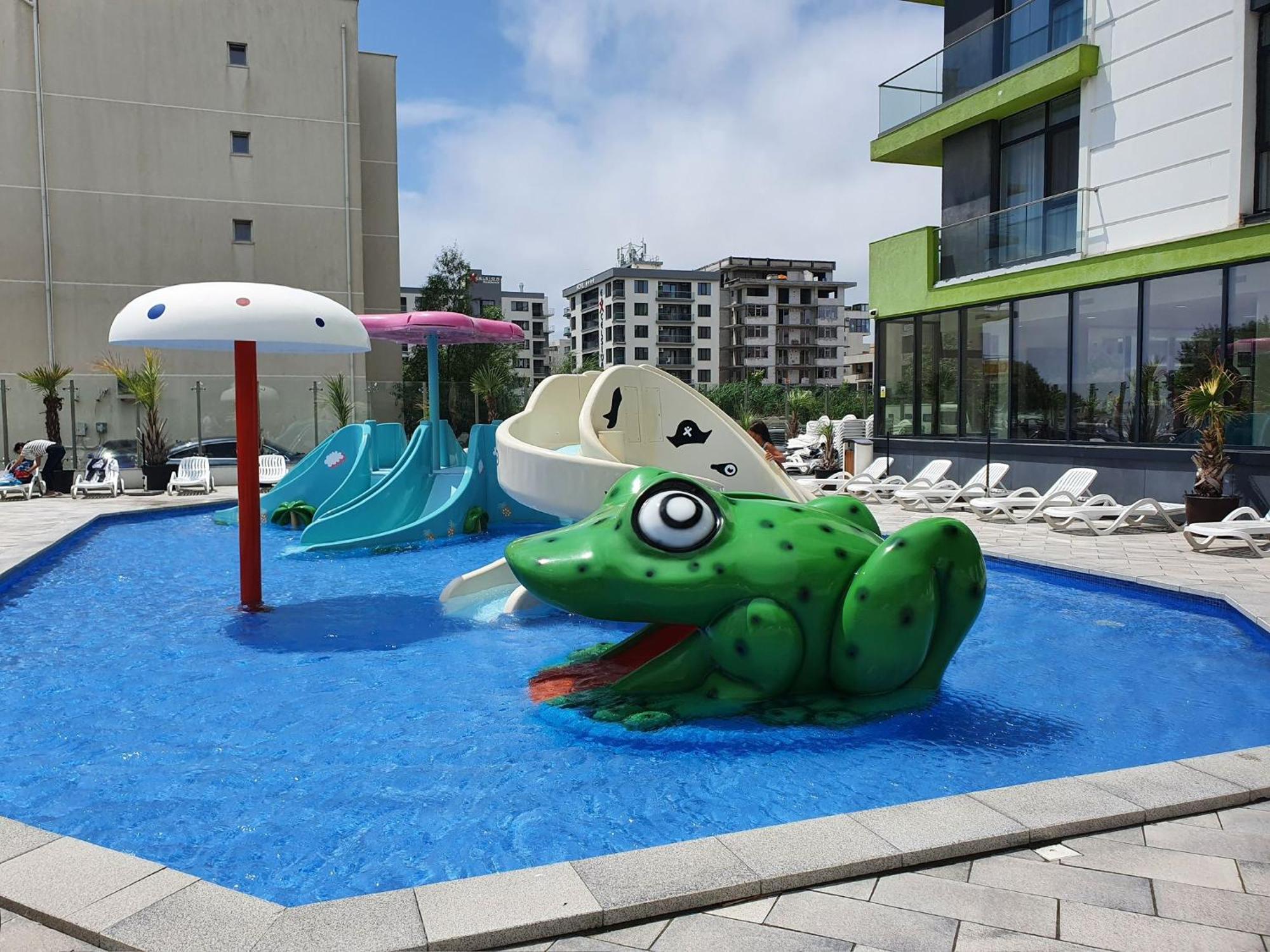 Purple Onyx - Pool & Spa Beach Resort Неводарі Екстер'єр фото